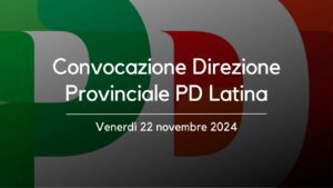 Direzione Provinciale 22 novembre 2024